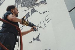 Vhils Strata MUCA verlängert, Strata, 0425Muca