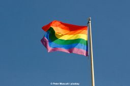 Regenbogen-Konzert, Regenbogenflagge