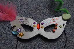 Kinder basteln Fasching, 0226Dschungelpalast