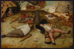 Pieter Bruegels Schlaraffenland in der Alten Pinakothek München, Schlaraffenland Bruegel München, 0926_AltePinakothek